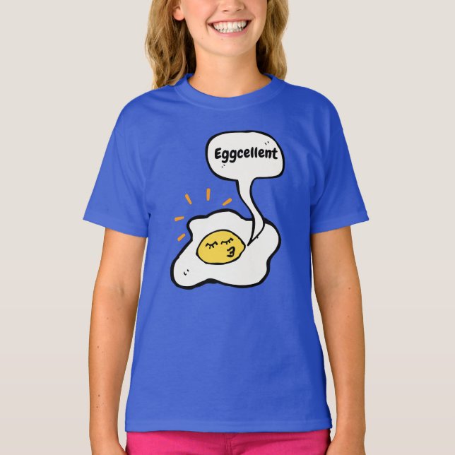 Eggcellent Sunny Side Up T - Shirt (Vorderseite)