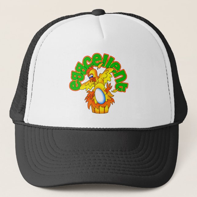 Eggcellent Truckerkappe (Vorderseite)