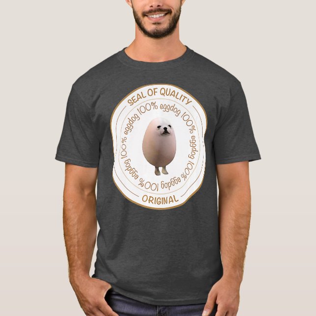 Eggdog seal  100 eggdog Premium T-Shirt (Vorderseite)