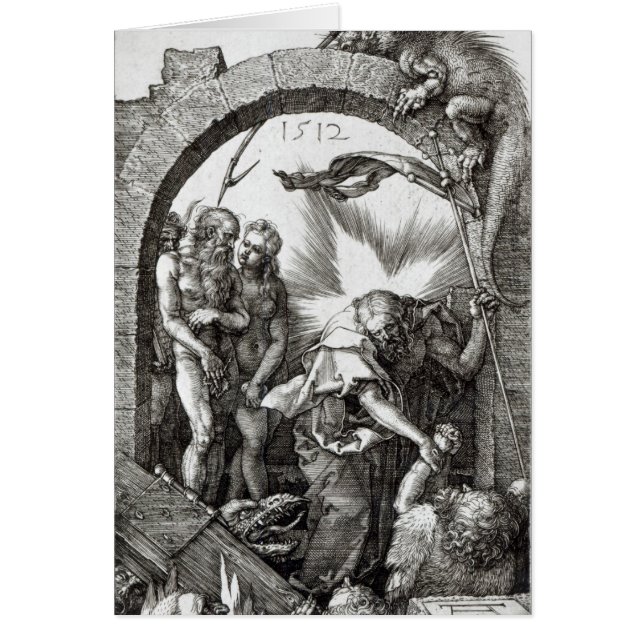 Eggen des Höllen- oder Christusabfalls in (Vorne)