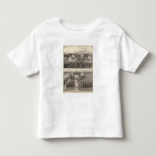 Egger, Haines Wohnsitze, Bauernhöfe Kleinkind T-shirt