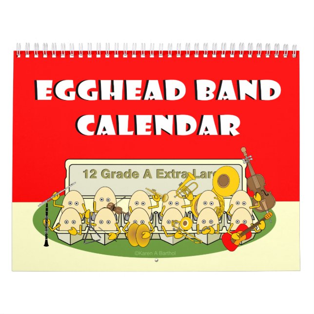 Egghead Band Kalender (Titelbild)