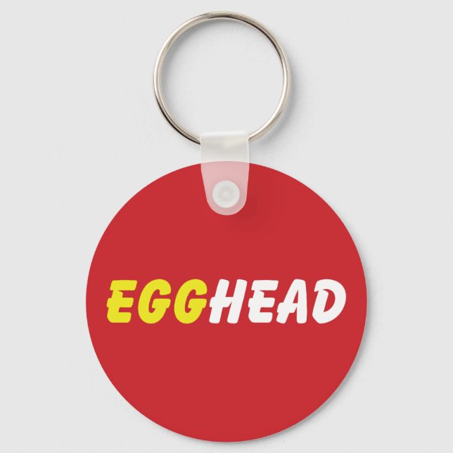 EGGHEAD SCHLÜSSELANHÄNGER (Vorderseite)