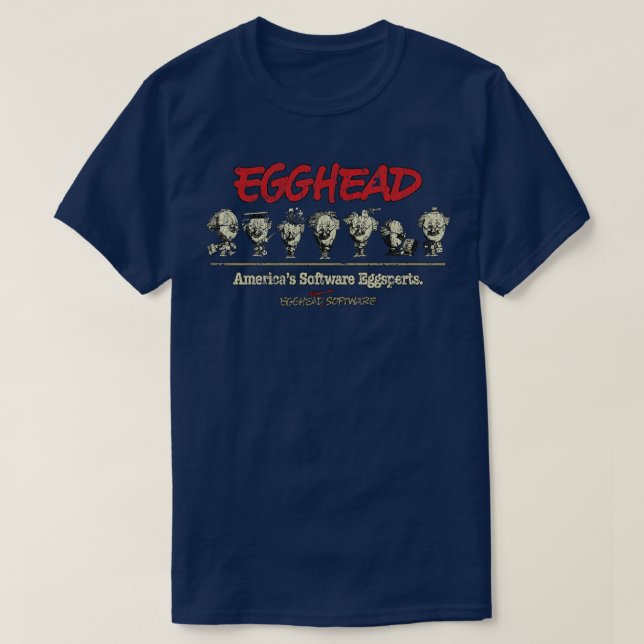 Egghead Software 1984 T-Shirt (Design vorne)