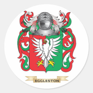 Eggleston-Wappen Runder Aufkleber