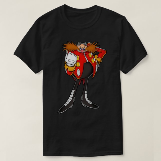 Eggman Sticker.png T-Shirt (Design vorne)