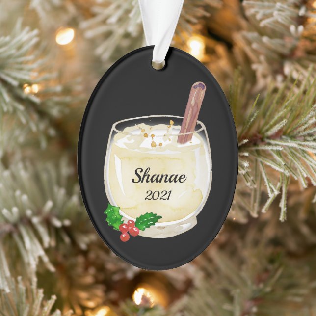 Eggnog Cup - Personalisiertes Ornament (Baum)