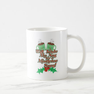 Eggnog Snog Cheeky Fun Hotel Slogan Tasse