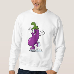 Eggplant bei Ice Skaten mit Ice-Skaten Sweatshirt