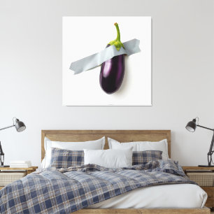 Eggplant Canvas Print Leinwanddruck