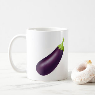 Eggplant Emoji Kaffeetasse