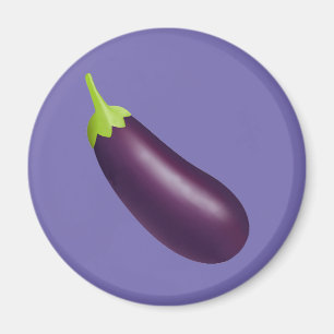 Eggplant Emoji Magnet