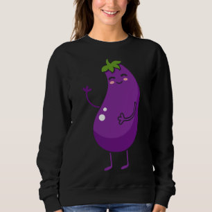 Eggplant - Fruchtgeschenk Frucht Gewitter Brotpfla Sweatshirt