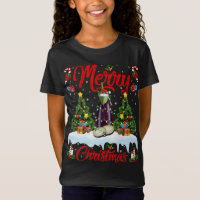 Eggplant Fruit Lover Xmas Lighting Santa Eggplant