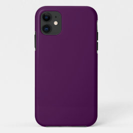 Eggplant Lila Solid Color Case-Mate iPhone Hülle