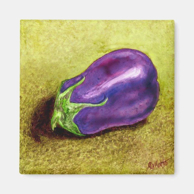 Eggplant Magnet (Vorne)