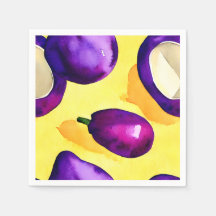 Eggplant - Napkin