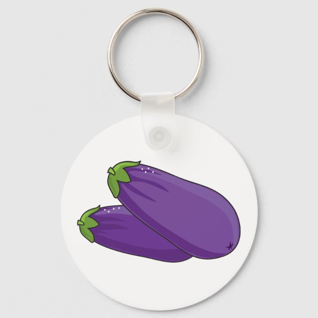 Eggplant Schlüsselanhänger (Vorderseite)