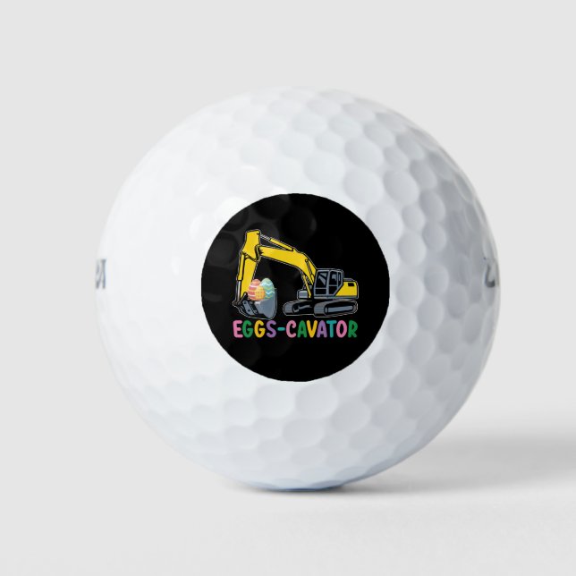 Eggs Cavator Ostereier Ausgrabungsgraben Golfball (Vorderseite)