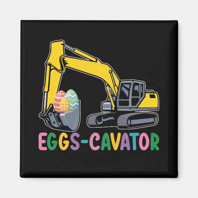 Eggs Cavator Ostereier Ausgrabungsgraben Magnet (Vorne)