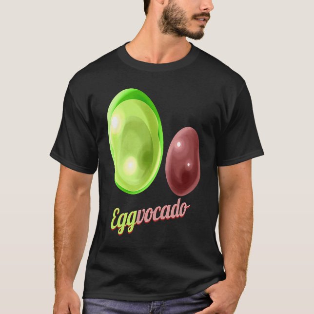 Eggs Painted As Avocado Eggvocado For Hunt on Eggs T-Shirt (Vorderseite)