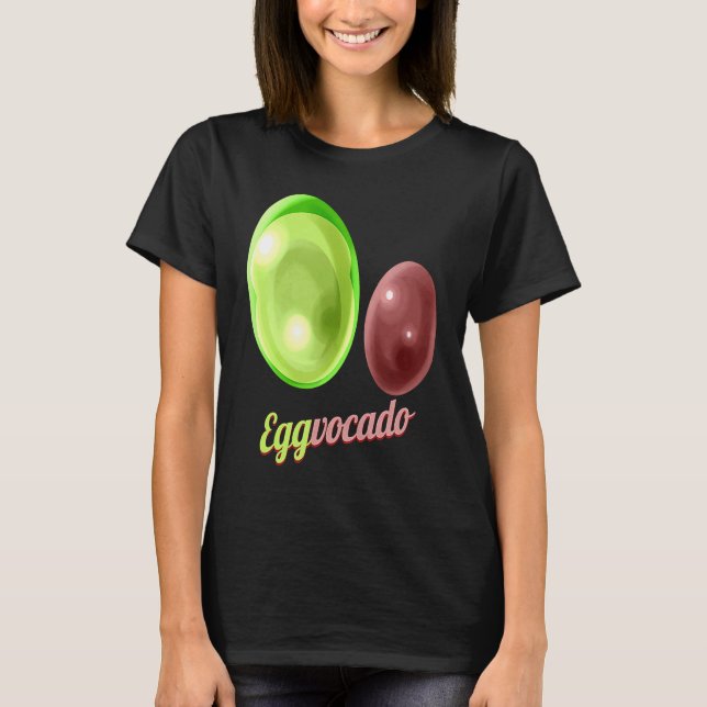 Eggs Painted As Avocado Eggvocado For Hunt on Eggs T-Shirt (Vorderseite)