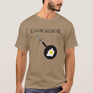 Eggscalibur Bratpfannen-Klinge mit Ei-Shirt T-Shirt
