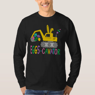 Eggscavator Oaster Kinder Kleinkinder Niedlich Ost T-Shirt