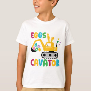 EggsCavator Osterboy Witziger Bagger Kinder T-Shirt
