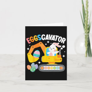 Eggscavator Ostereier Jagdfahrer Bau Truck Tod Tod Karte