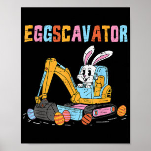 Eggscavator Ostereier Jagdwagen bis Poster