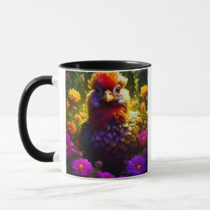 Eggsellent Vibes!   Hübsche, farbenfrohe Hühnerart Tasse