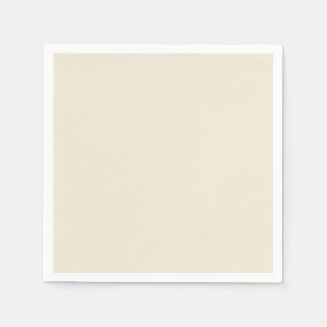 Eggshell Solid Color Serviette (Vorderseite)