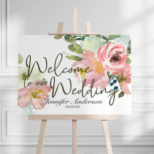 Eggshell und Blush Brautparty Poster