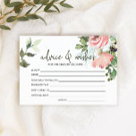 Eggshell und Blush Floral Advice wünscht Hochzeit Briefpapier<br><div class="desc">Weiches Aquarell Eggshell und Blush Floral. In unserem Zazzle-Shop finden Sie passende Artikel,  um Ihre Veranstaltungskollektion abzuschließen!</div>
