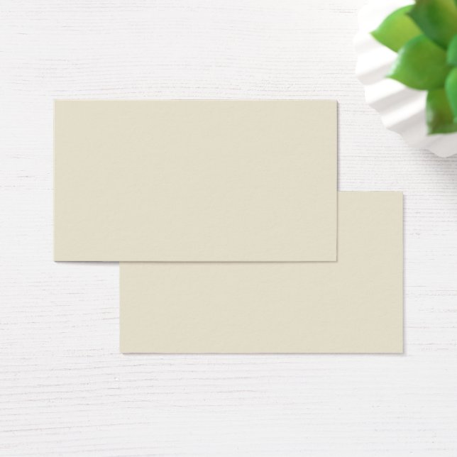 Eggshell-Visitenkarte (Schreibtisch)
