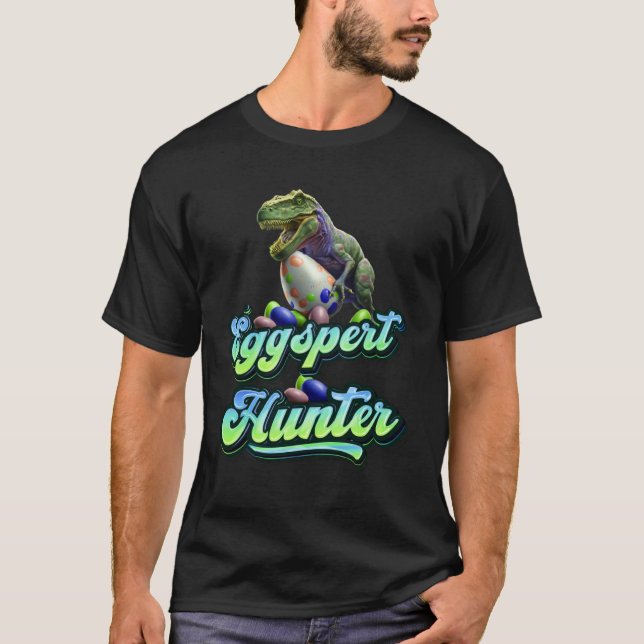 Eggspert Easter Eggs Hunter Easter Dinosaur Egg  1 T-Shirt (Vorderseite)