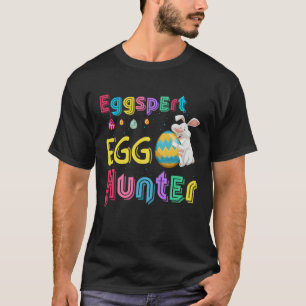 Eggspert Egg Hunter Cool Ostern Bunny Junting Egg T-Shirt