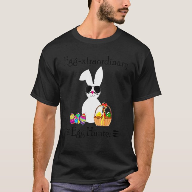Eggspert Egg Hunter Osterfest T-Shirt Jungen Mädch (Vorderseite)