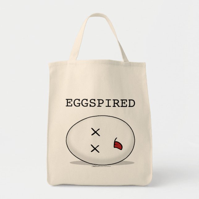 Eggspired-(Abgelaufen) Totes Ei Tragetasche (Vorne)