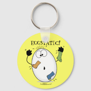 Eggstatic-Ei Schlüsselanhänger