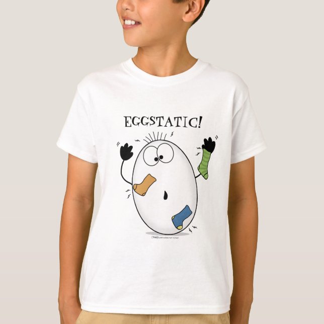 Eggstatic-Ei T-Shirt (Vorderseite)
