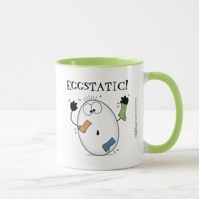 Eggstatic-Ei Tasse (Rechts)