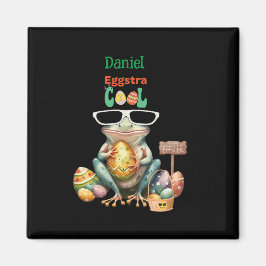Eggstra Cool Frog mit Sonnenbrille Osterfeiertag Magnet
