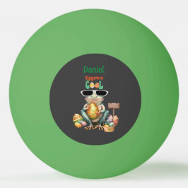 Eggstra Cool Frog mit Sonnenbrille Osterfeiertag Tischtennisball