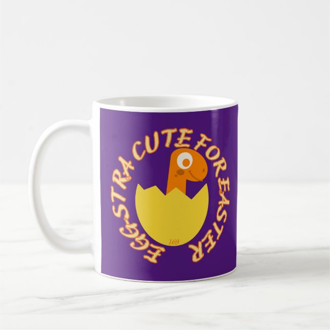 EGGSTRA NIEDLICH FÜR OSTERE OSTERDINNE KAFFEETASSE (Links)