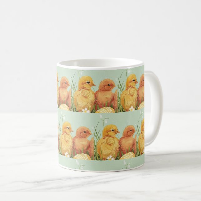 Eggstra Niedliche Tasse für Ostern 🥚 (VorderseiteRechts)