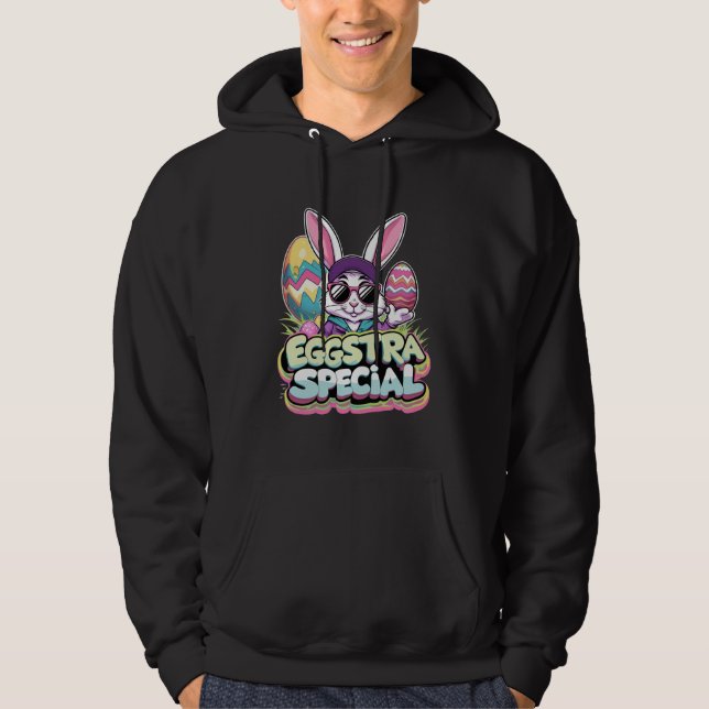 Eggstra Special Cool Ostern Städtische Badeanstalt Hoodie (Vorderseite)