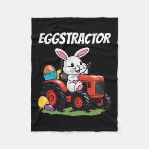 Eggstractor Funny Ostertag Männer Frauen Sonniges Fleecedecke
