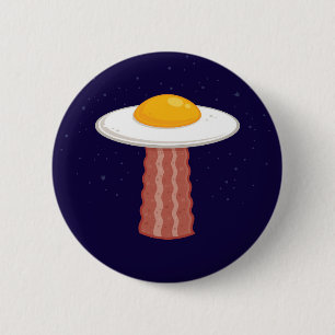 Eggstraterrestrial Button